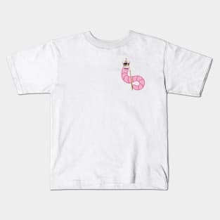 worm (king) Kids T-Shirt